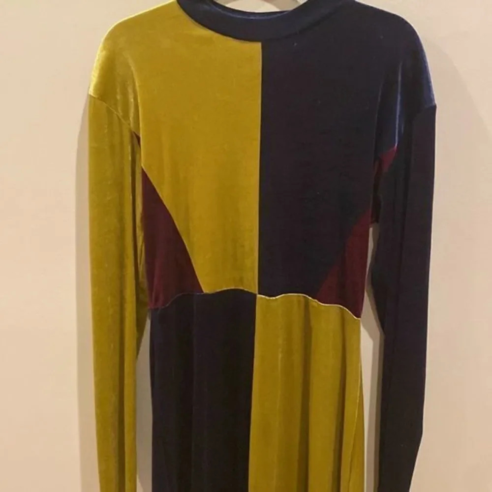 Zara velvet Mid length Cocktail dress - Picture 7 of 8